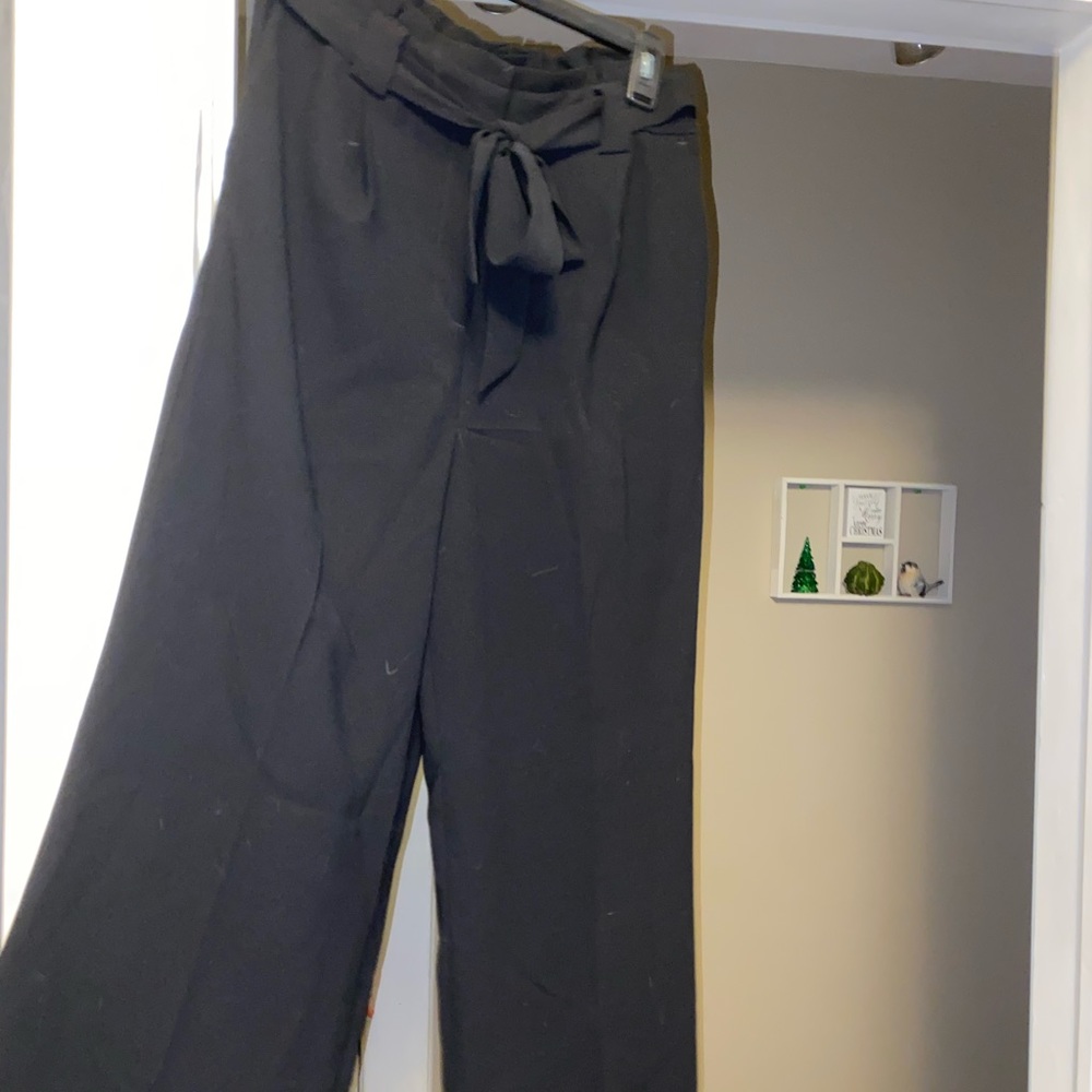 Wide leg high rise trousers- worn once